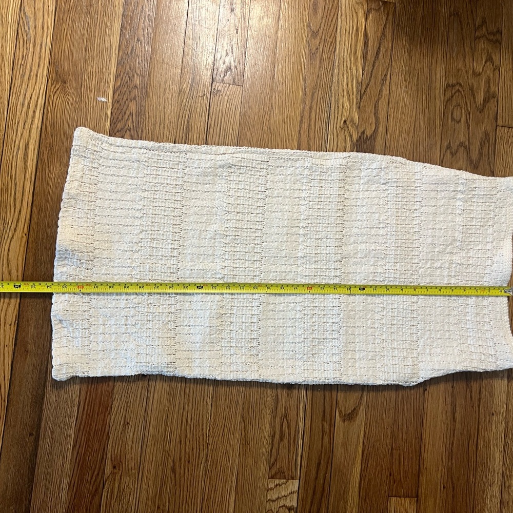 Zara Ivory Woven Ribbed Door Mat - Picture 7 of 10